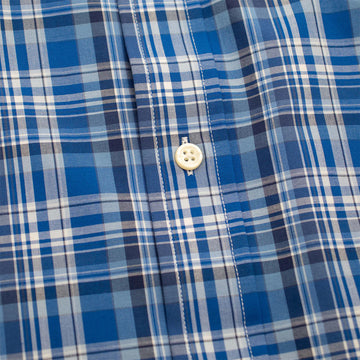 Polo Ralph Lauren Custom Fit Check Shirt Blue Multi - Parasol Store