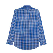 Polo Ralph Lauren Custom Fit Check Shirt Blue Multi - Parasol Store