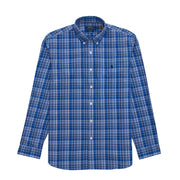 Polo Ralph Lauren Custom Fit Check Shirt Blue Multi - Parasol Store