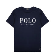 Polo Ralph Lauren Custom Slim Fit Logo Jersey T-Shirt Cruise Navy - Parasol Store