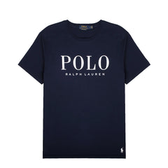 Polo Ralph Lauren Custom Slim Fit Logo Jersey T-Shirt Cruise Navy - Parasol Store