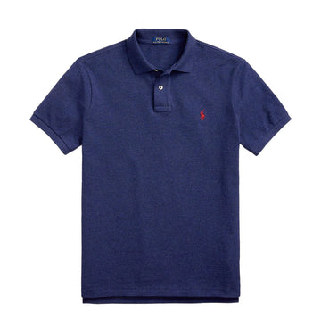 Polo Ralph Lauren The Iconic Mesh Polo Shirt Spring Navy Heather - Parasol Store