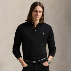 Polo Ralph Lauren Custom Slim Fit Soft Cotton Polo Shirt Black
