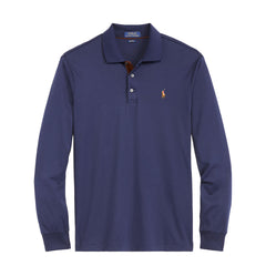 Polo Ralph Lauren Custom Slim Fit Soft Cotton Polo Shirt Refined Navy