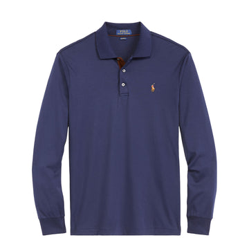 Polo Ralph Lauren Custom Slim Fit Soft Cotton Polo Shirt Refined Navy