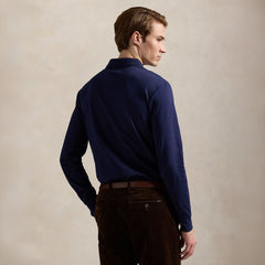 Polo Ralph Lauren Custom Slim Fit Soft Cotton Polo Shirt Refined Navy