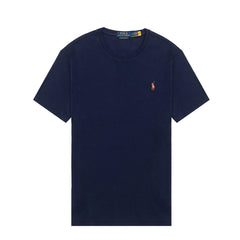 Polo Ralph Lauren Custom Slim Fit Soft Cotton T-Shirt Refined Navy - Parasol Store