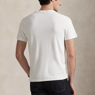 Polo Ralph Lauren Custom Slim Fit Soft Cotton T-Shirt White - Parasol Store