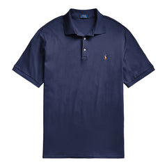 Polo Ralph Lauren Custom Slim Fit Soft Touch Polo Shirt Spring Navy - Parasol Store