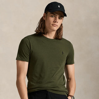 Polo Ralph Lauren Custom Slim Fit T-Shirt Company Olive - Parasol Store