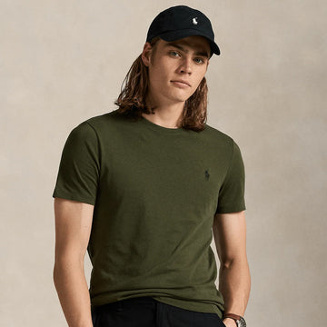 Polo Ralph Lauren Custom Slim Fit T-Shirt Company Olive - Parasol Store