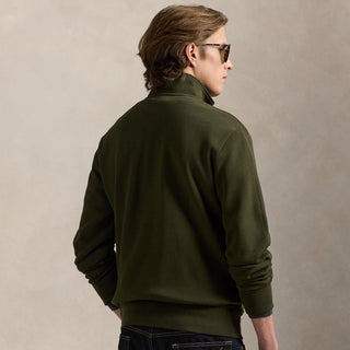Polo Ralph Lauren Double Knit Track Jacket Company Olive - Parasol Store