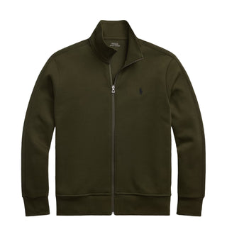 Polo Ralph Lauren Double Knit Track Jacket Company Olive - Parasol Store
