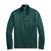 Polo Ralph Lauren Estate-Rib Quarter-Zip Pullover Scotch Pine Heather - Parasol Store