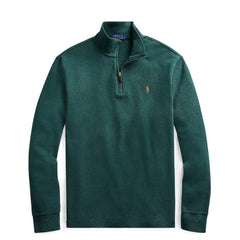 Polo Ralph Lauren Estate-Rib Quarter-Zip Pullover Scotch Pine Heather - Parasol Store