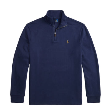 Polo Ralph Lauren Estate Rib Quarter Zip Pullover Cruise Navy