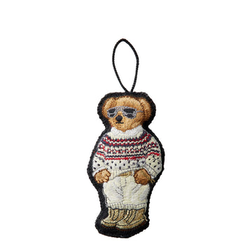 Polo Ralph Lauren Fair Isle Polo Bear Ornament - Parasol Store