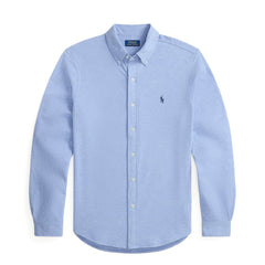 Polo Ralph Lauren Featherweight Mesh Shirt Isle Heather - Parasol Store
