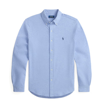 Polo Ralph Lauren Featherweight Mesh Shirt Isle Heather - Parasol Store