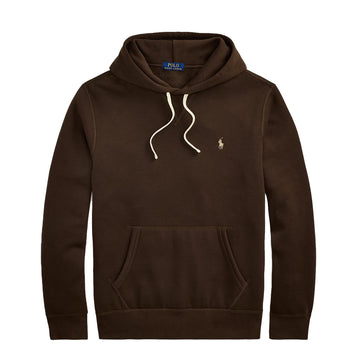 Polo Ralph Lauren Fleece Hooded Sweat Nutmeg Brown - Parasol Store