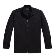 Polo Ralph Lauren Garment-Dyed Oxford Overshirt Polo Black - Parasol Store