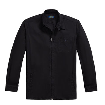 Polo Ralph Lauren Garment-Dyed Oxford Overshirt Polo Black - Parasol Store