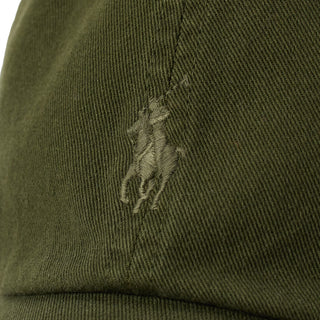 Polo Ralph Lauren Garment-Dyed Twill Ball Cap Company Olive - Parasol Store