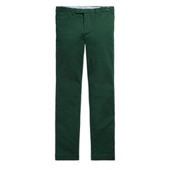 Polo Ralph Lauren Greenwich Slim Fit Stretch Chino Trouser College Green