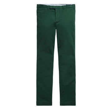 Polo Ralph Lauren Greenwich Slim Fit Stretch Chino Trouser College Green