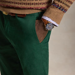 Polo Ralph Lauren Greenwich Slim Fit Stretch Chino Trouser College Green