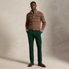 Polo Ralph Lauren Greenwich Slim Fit Stretch Chino Trouser College Green