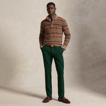 Polo Ralph Lauren Greenwich Slim Fit Stretch Chino Trouser College Green