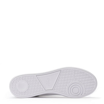 Polo Ralph Lauren Heritage Aera Leather Trainer White / Navy