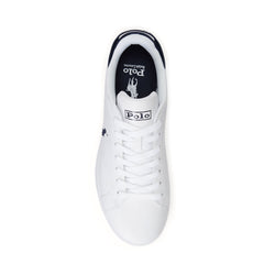 Polo Ralph Lauren Heritage Court II Leather Sneaker White / Navy