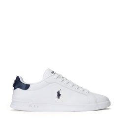 Polo Ralph Lauren Heritage Court II Leather Sneaker White / Navy