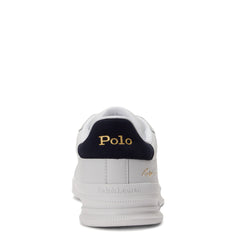 Polo Ralph Lauren Heritage Court II Leather Trainer White / Hunter Navy