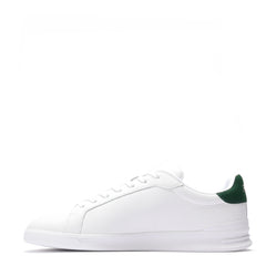 Polo Ralph Lauren Heritage Court II Leather Trainer White / New Forest