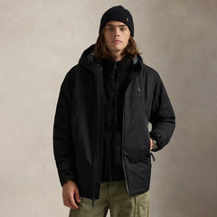 Polo Ralph Lauren Insulated Hooded Jacket Polo Black - Parasol Store