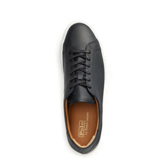 Polo Ralph Lauren Jermain Leather Trainer Black