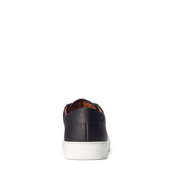 Polo Ralph Lauren Jermain Leather Trainer Black