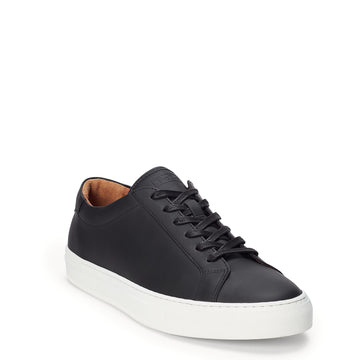Polo Ralph Lauren Jermain Leather Trainer Black