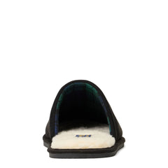Polo Ralph Lauren Klarence Microsuede Scuff Slipper Blackwatch / Cream Pp