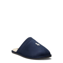 Polo Ralph Lauren Klarence Microsuede Scuff Slipper Navy / Blackwatch / Cream Pp