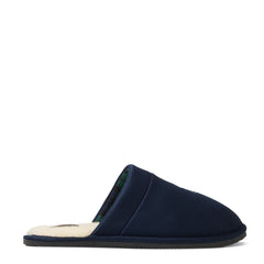 Polo Ralph Lauren Klarence Microsuede Scuff Slipper Navy / Blackwatch / Cream Pp