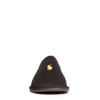 Polo Ralph Lauren Klarence Twill Slipper Black - Parasol Store
