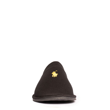 Polo Ralph Lauren Klarence Twill Slipper Black - Parasol Store