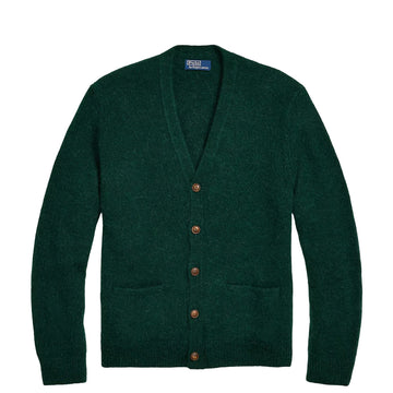 Polo Ralph Lauren Knit Cardigan Vacation Green Heather