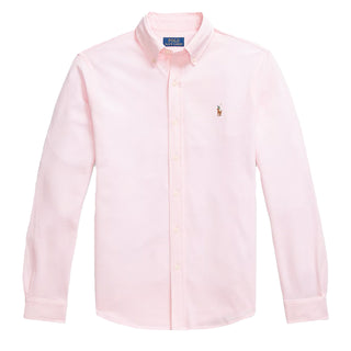 Polo Ralph Lauren Knit Oxford Shirt Garden Pink - Parasol Store