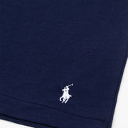 Polo Ralph Lauren Logo Cotton Jersey Sleep Shirt Cruise Navy Polo Tee - Parasol Store