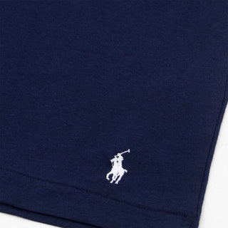 Polo Ralph Lauren Logo Cotton Jersey Sleep Shirt Cruise Navy Polo Tee - Parasol Store